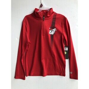 UGA Georgia Bulldogs Boy’s Long Sleeve T Shirt , Size L (10/12)